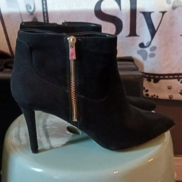 Nine West Shoes - Nine West Leather Upper Booties